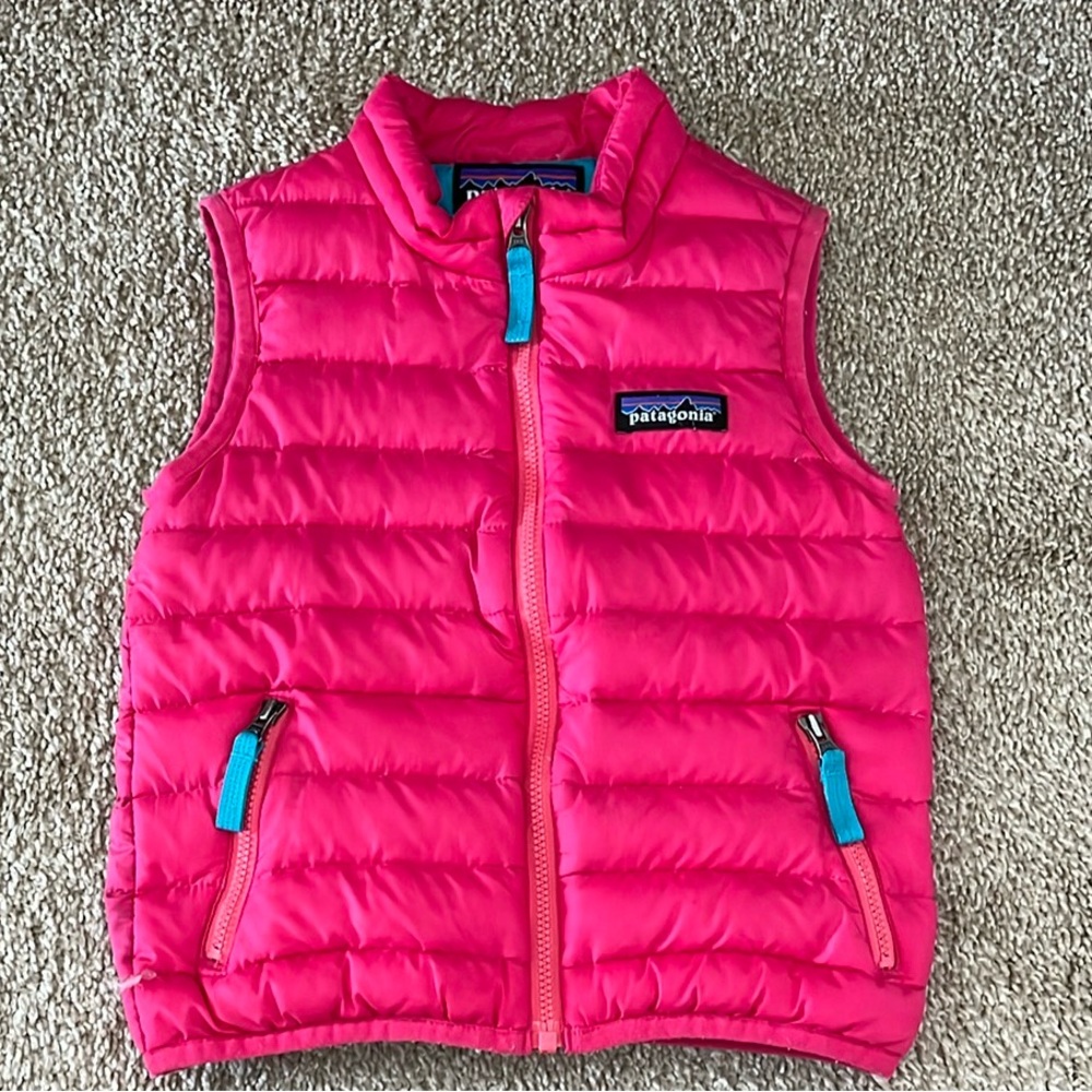 Patagonia Pink Puffer Vest